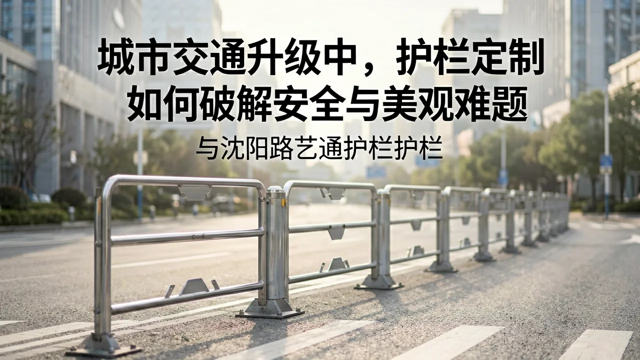 城市交通升级中,护栏定制如何破解安全与美观难题